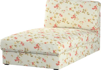 Produktbild von Dekoria Bezug für Kivik Recamiere Sofa, blau-rosa, Bezug für Kivik Recamiere
