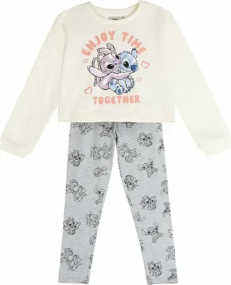 Produktbild von Cerda Group Stitch Langarm-set Beige 10 Years Jungen,Mädchen Beige 10 Years