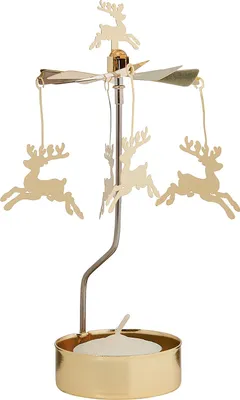 Produktbild von BUTLERS Teelichtkarussell Hirsche MERRY-GO-ROUND