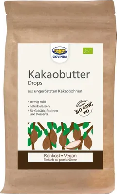 Zdjęcie produktu dla Masło kakaowe, 200g, zestaw 6 sztuk
