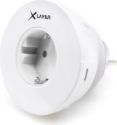 Produktbild von Xlayer Ladegerät Steckdosenadapter inkl. 3x USB Typ A & 1x USB Typ C Weiß