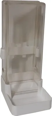 Produktbild von Heuser Futter- und Wasserspender für Großsittiche, weiß