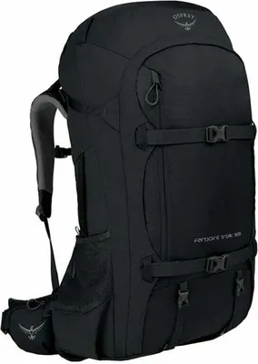 Zdjęcie produktu dla Osprey Farpoint Trek II 55 Black Outdoor plecak