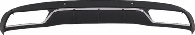 Image de Pare-chocs arrière Diffuseur pour Mercedes Classe C W205 S205 Standard 2014-2018 C63 Look