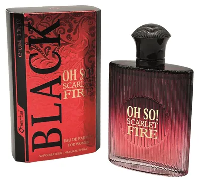 Produktbild von Oh So! Black Scarlet Fire for women Omerta Eau de Parfum Spray 100 ml