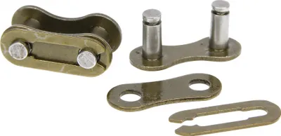 Produktbild von Kettenglieder 1/2 x 1/8 Zoll 1 Geschwindigkeitsstahl Silber 2 Stück