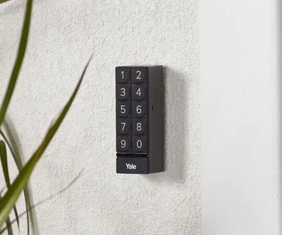 Smart Keypad für Linus Slim Tür- und Kastenschloss, schwarz