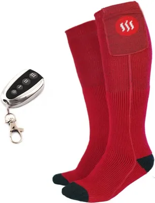 Produktbild von Glovii GQ3M, Sportsocken, Rot, Erwachsener, Uni, M, Wandern, Schlittschuhlaufen, Skifahren, Snowboarding