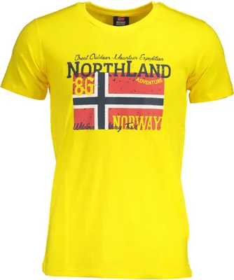 Produktbild von NORWAY 1963 Herren KURZARM-T-SHIRT Gelb 836013_6EED8AF_GIALLOYELL : Größe - XL Größe: XL