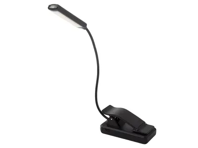 Zdjęcie produktu dla Verk 27415 Lampka do czytania LED z klipsem, 2 W, czarna