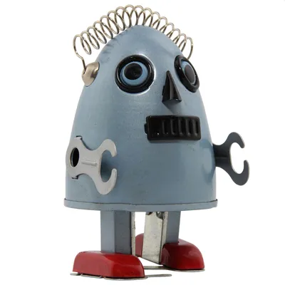 Produktbild von Roboter - Robot Ei - blau - Blechroboter