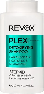 Produktbild von Revox B77, Plex Step 4D, Hair Shampoo, For Detoxing, 260 ml
