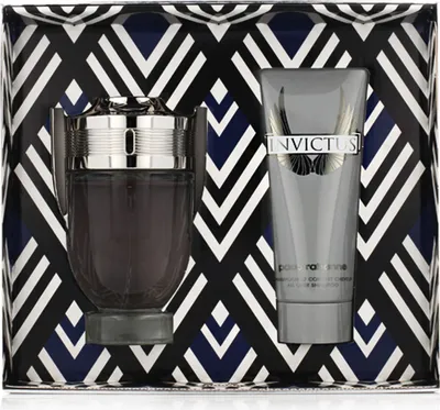 Zdjęcie produktu dla Edt Spray 100ml/Żel pod prysznic 100ml Zestaw upominkowy Paco Rabanne Invictus