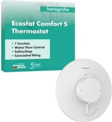 Obrázek produktu pro Hansgrohe Ecostat Comfort S termostatický podomítkový model pro 1 spotřebič, 33714700