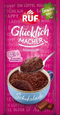 Produktbild von RUF Glücklichmacher Tassenkuchen Schokolade