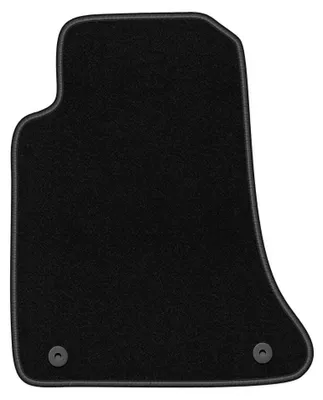 Immagine prodotto di Tappetino guidatore in moquette per Opel Omega A 1986-1994 (berlina/station wagon) – 1 pezzo, nero, su misura – Wielganizator BASIC