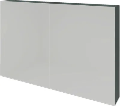 Produktbild von Spiegelschrank Sanox 100 x 12 x 65 cm petrol 2-türig doppelt verspiegelt