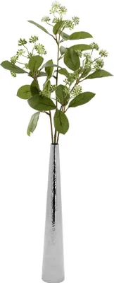 Produktbild von Fink Vase CUBA DH 6x36 cm silber Blumenvase Blumengefäß