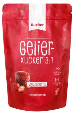 Produktbild von Xucker Gelierxucker 3:1, zuckerarmes Geliermittel mit Xylit, 500g