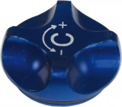 Produktbild von SR Suntour FEE862 Einstellknopf für Druckstufe für SF10 Durolux RCA, blau