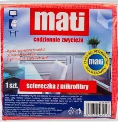 Obrázok produktu pre Mati mikrovláknová utierka 30 x 30 cm
