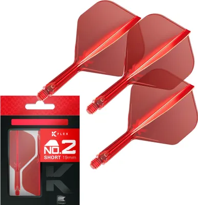 Produktbild von Target K-Flex Flightsystem No.2 19 mm kurz rot
