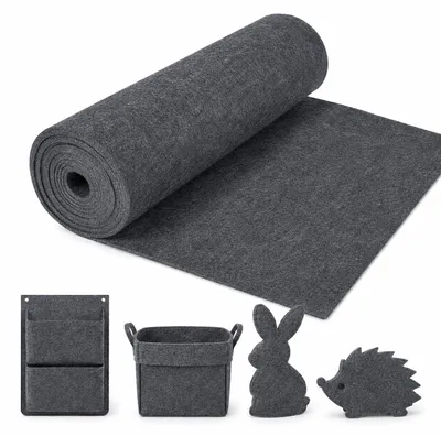 Produktbild von Bastelfilz - 3 mm Stärke - Zum Basteln und Dekorieren - 30 cm x 300 cm