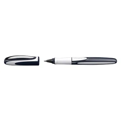 Produktbild von Schneider Schreibgeräte Ray, Anklippbarer versenkbarer Stift, Schwarz, Weiß, Blau, Beidhändig, 3,8 cm, 152 mm