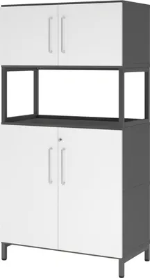 Immagine prodotto di FlexWall 4OH 1open base grafite/bianco 4032062308455