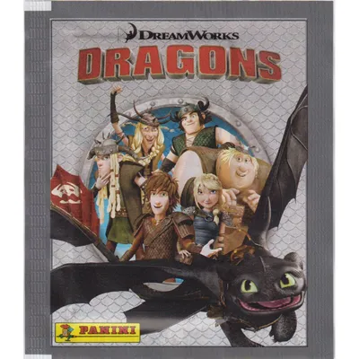 Image de Panini - Dragons - Les Chroniques - Autocollants à collectionner - 1 sachet