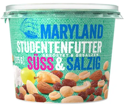 Produktbild von Maryland Studentenfutter Süß & Salzig 275g