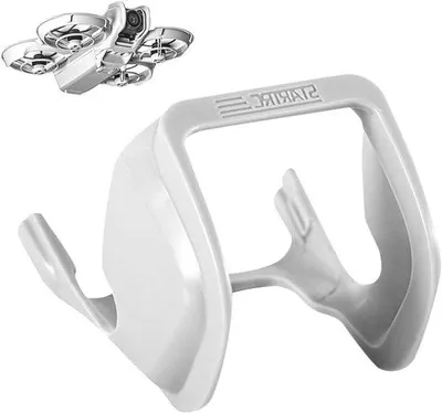 Image de Protection pour caméra de drone, blanche, antichoc, protection pour cardan