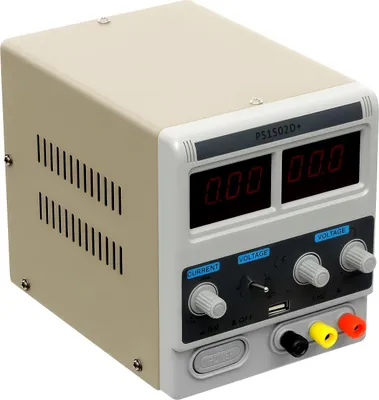 Produktbild von Labornetzgerät - DC Labornetzteil - 50 W - Digitales Display - Einstellbare Spannung und Strom - Stabilisiert - Für Handyreparatur