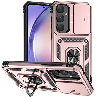 Produktbild von König Design Hülle kompatibel mit Samsung Galaxy A55 5G Kunststoff Soft Handyhülle - Handy Case Rosa