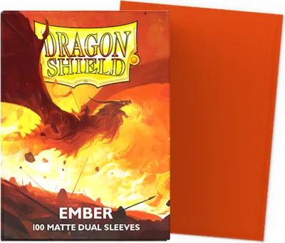 Produktbild von Dragon Shield Ember, Kartenhülle, Orange, 100 Stück(e)