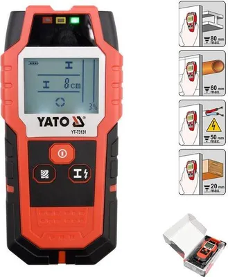 Produktbild von Yato YT-73131, Metall, 0,08 m, LCD, 67 mm, 25 mm, 145 mm
