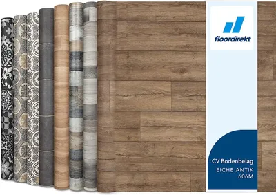 Produktbild von CV Bodenbelag in Holz-Optik pflegeleicht Atlantic Eiche Antik 606m 200x400 cm