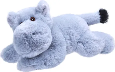 Produktbild von kuscheltier Nilpferd Ecokins Mini junior 20 cm Plüsch blau