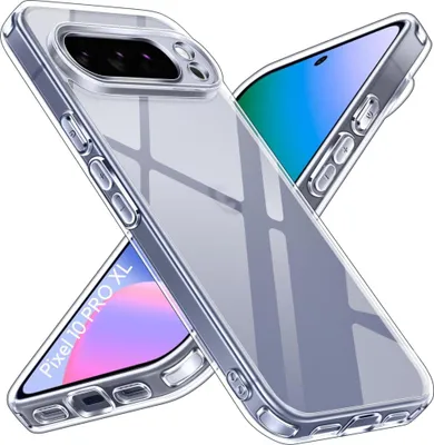 Produktbild von Hülle für Google Pixel 10 Pro XL - Transparent Handyhülle Kratzfest Schutzhülle Ultra Dünn Phonillico®