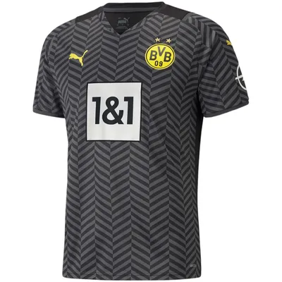 Produktbild von PUMA BVB Borussia Dortmund Auswärtstrikot 2021/22 asphalt/puma black 5XL