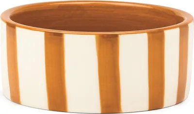 Image de Dessous de verre Izzy – rayé jaune