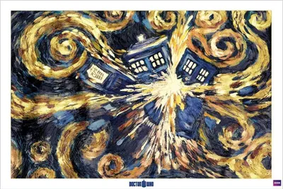 Produktbild von Pyramid Doctor Who Exploding Tardis Poster 91.5x61cm.