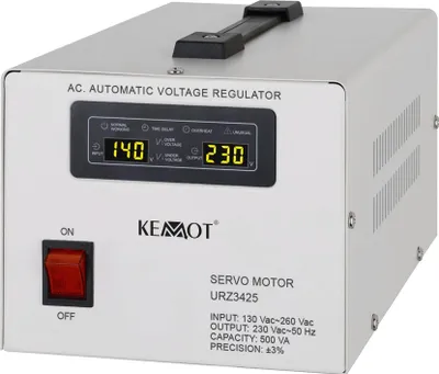 Productafbeelding van Kemot MSER-500 spanningsstabilisator, 500VA, tolerantie 3%