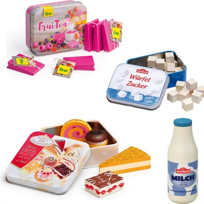 Produktbild von Erzi Kaufladenzubehör-Set Kaffee & Kuchen