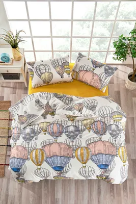 Zdjęcie produktu dla L'Essentiel Linge de Maison, Cappadocia, musztardowy, zestaw poszewek na kołdrę (FR), 65% BAWEŁNA / 35% POLIESTER, 140 x 200 cm