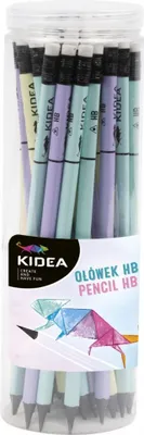 Zdjęcie produktu dla Ołówek Premium z gumką Pastel Kidea