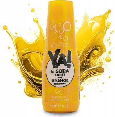 Productafbeelding van Concentraat voor sinaasappellimonade, 500 ml, YA!&SODA LIGHT