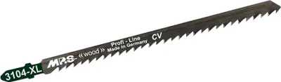 Produktbild von CV-Stichsägeblatt kreuzgeschliffen und geschränkt, GL 150/VL 130 mm, ZT 4,0mm/ 6TPI, 5er Pack