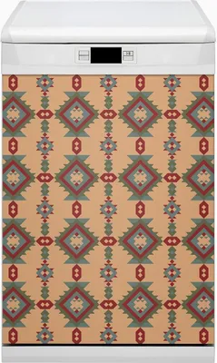 Obrázok produktu pre Magnetická fólia do umývačky riadu Kuchynská magnetická podložka 45x80 cm Dekor do umývačky riadu - indické motívy