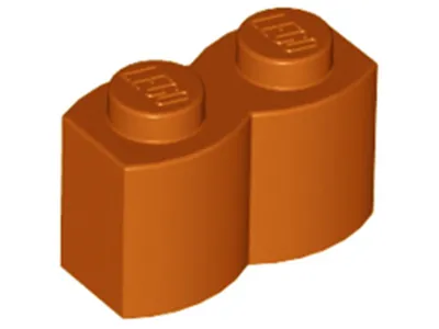 Immagine prodotto di 1x2 Pallisade - 1 pezzo Arancione scuro